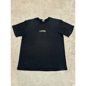 Supreme SS19 Gold Front Grill Fang T-Shirt Black Size Large